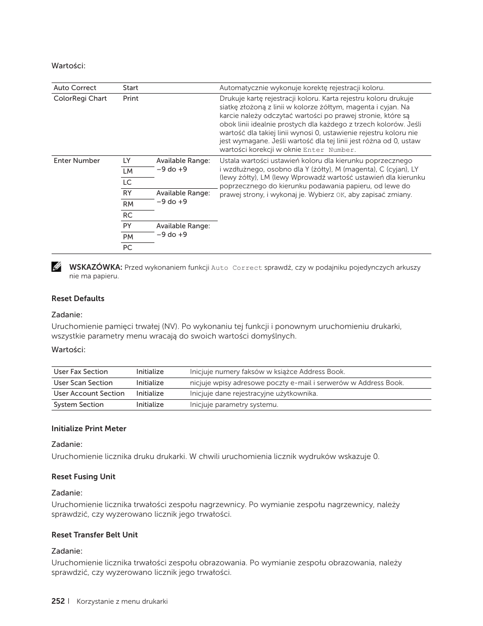 Dell C2665dnf Color Laser Printer User Manual | Page 252 / 564