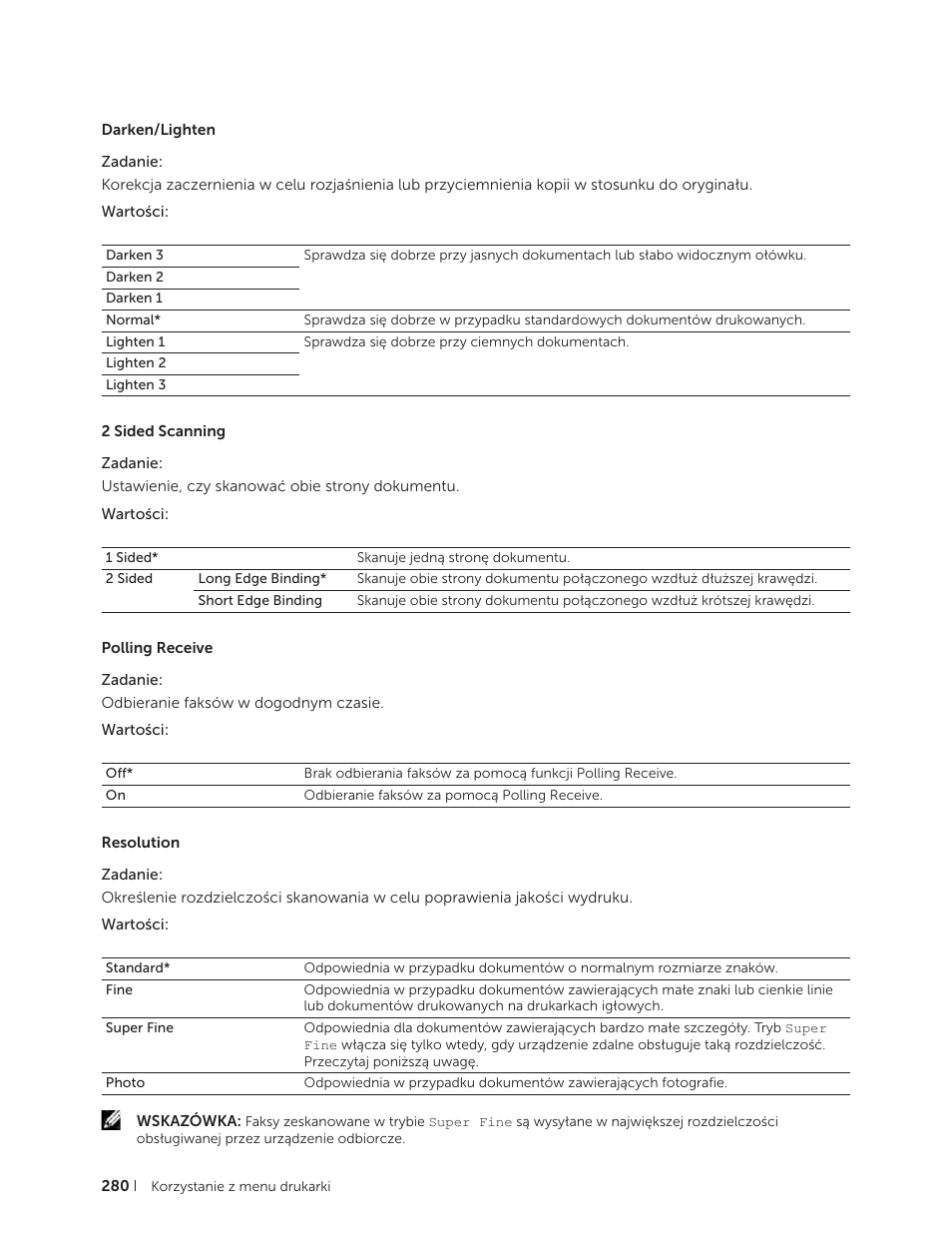 Dell C2665dnf Color Laser Printer User Manual | Page 280 / 564