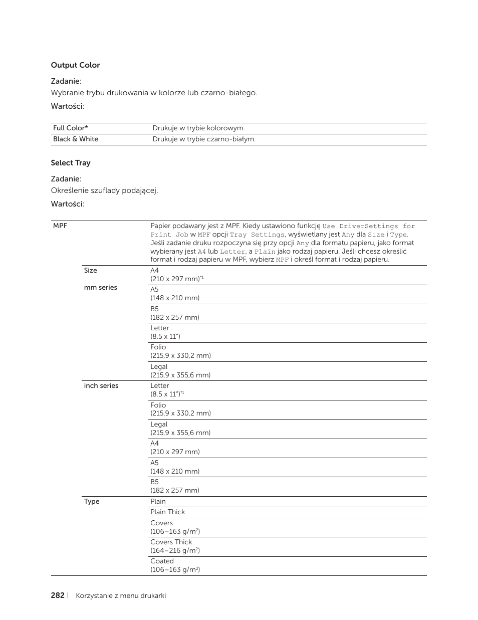 Dell C2665dnf Color Laser Printer User Manual | Page 282 / 564