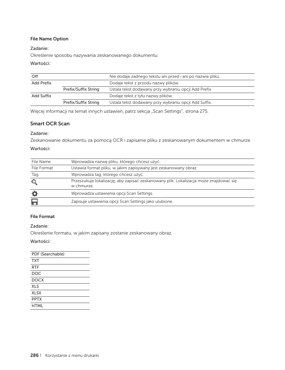 Smart ocr scan | Dell C2665dnf Color Laser Printer User Manual | Page 286 / 564