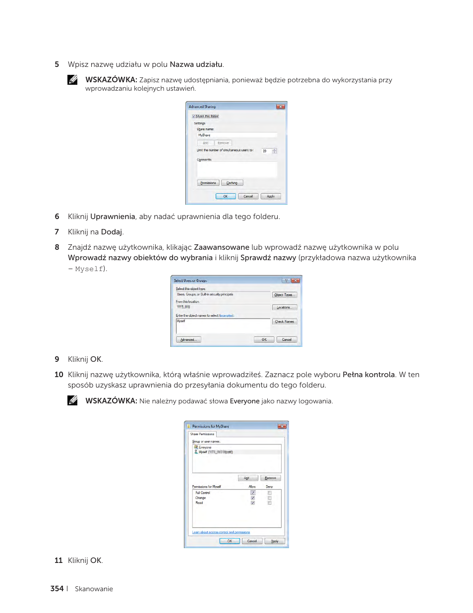 Dell C2665dnf Color Laser Printer User Manual | Page 354 / 564