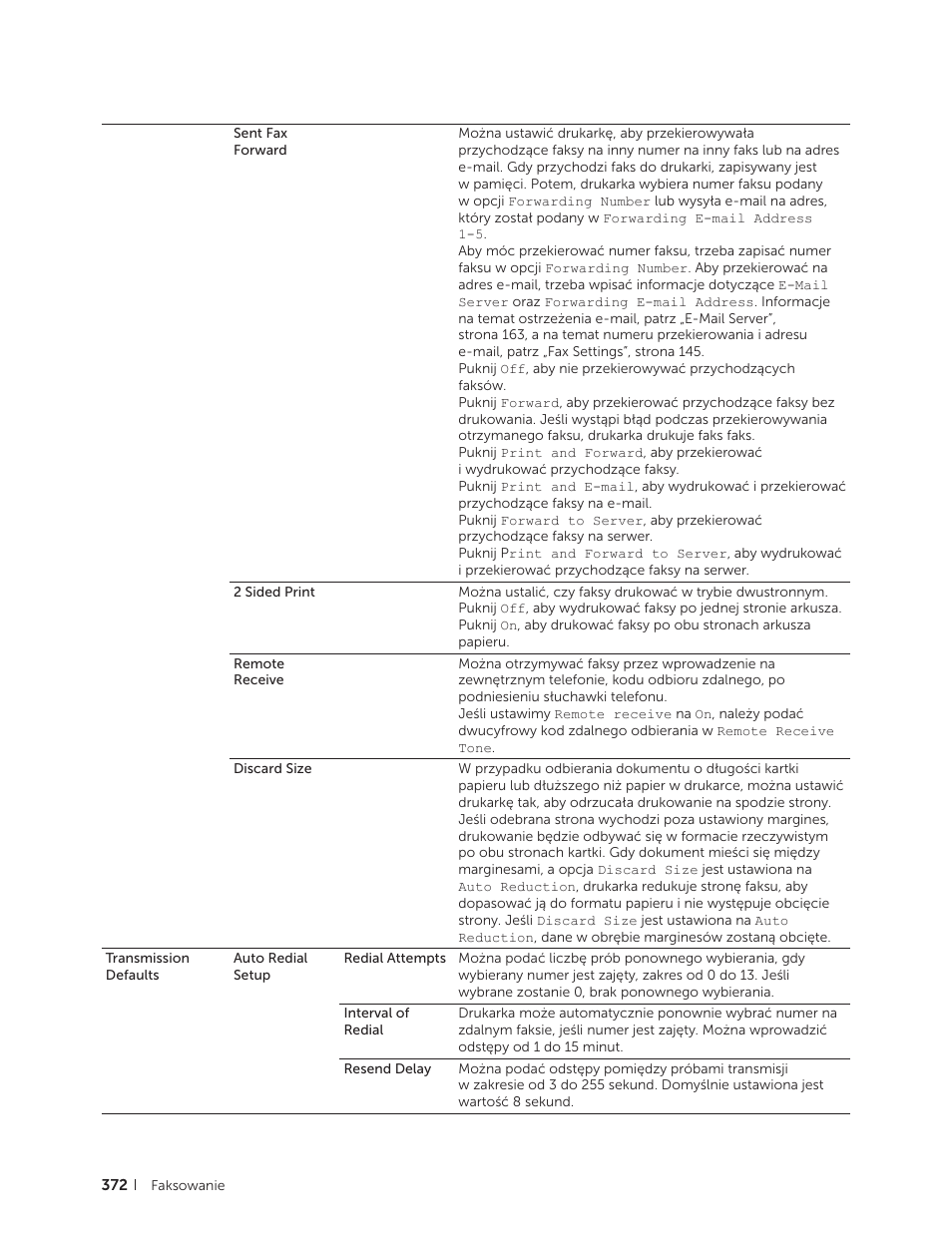 Dell C2665dnf Color Laser Printer User Manual | Page 372 / 564