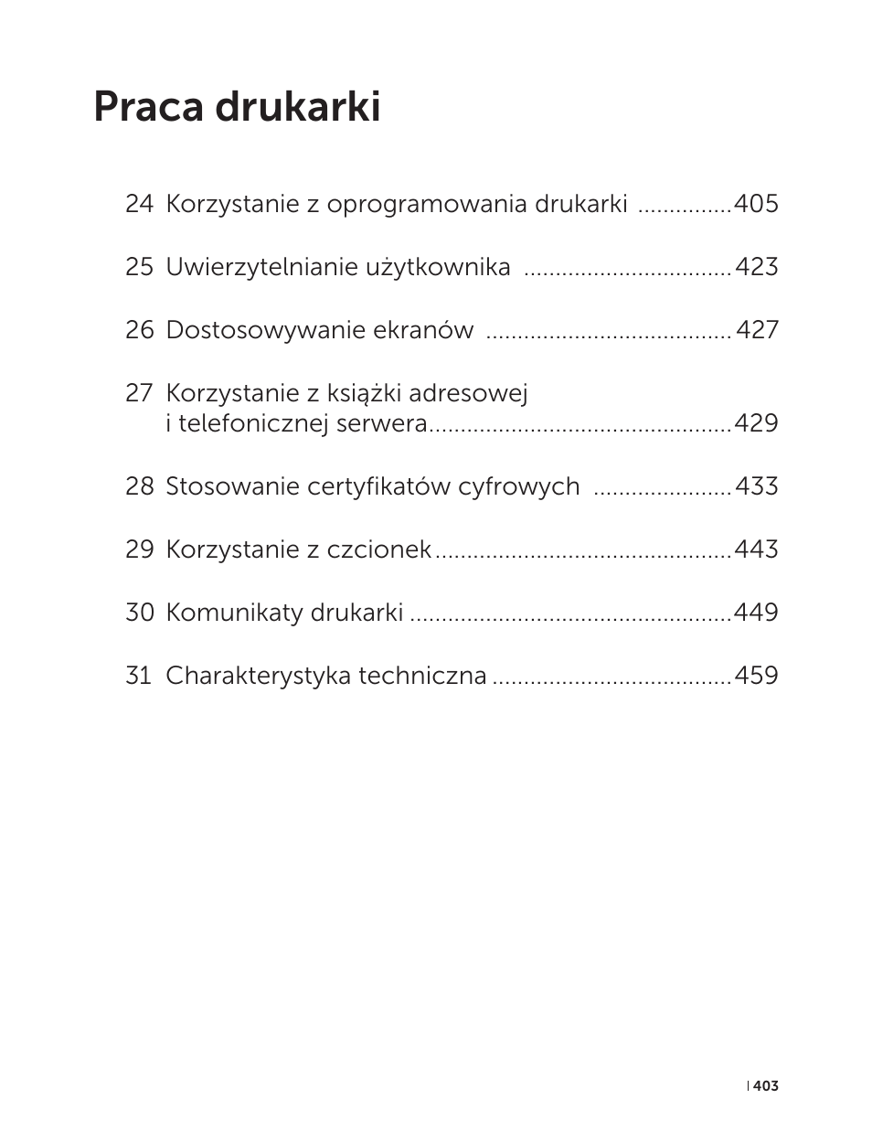Praca drukarki | Dell C2665dnf Color Laser Printer User Manual | Page 403 / 564