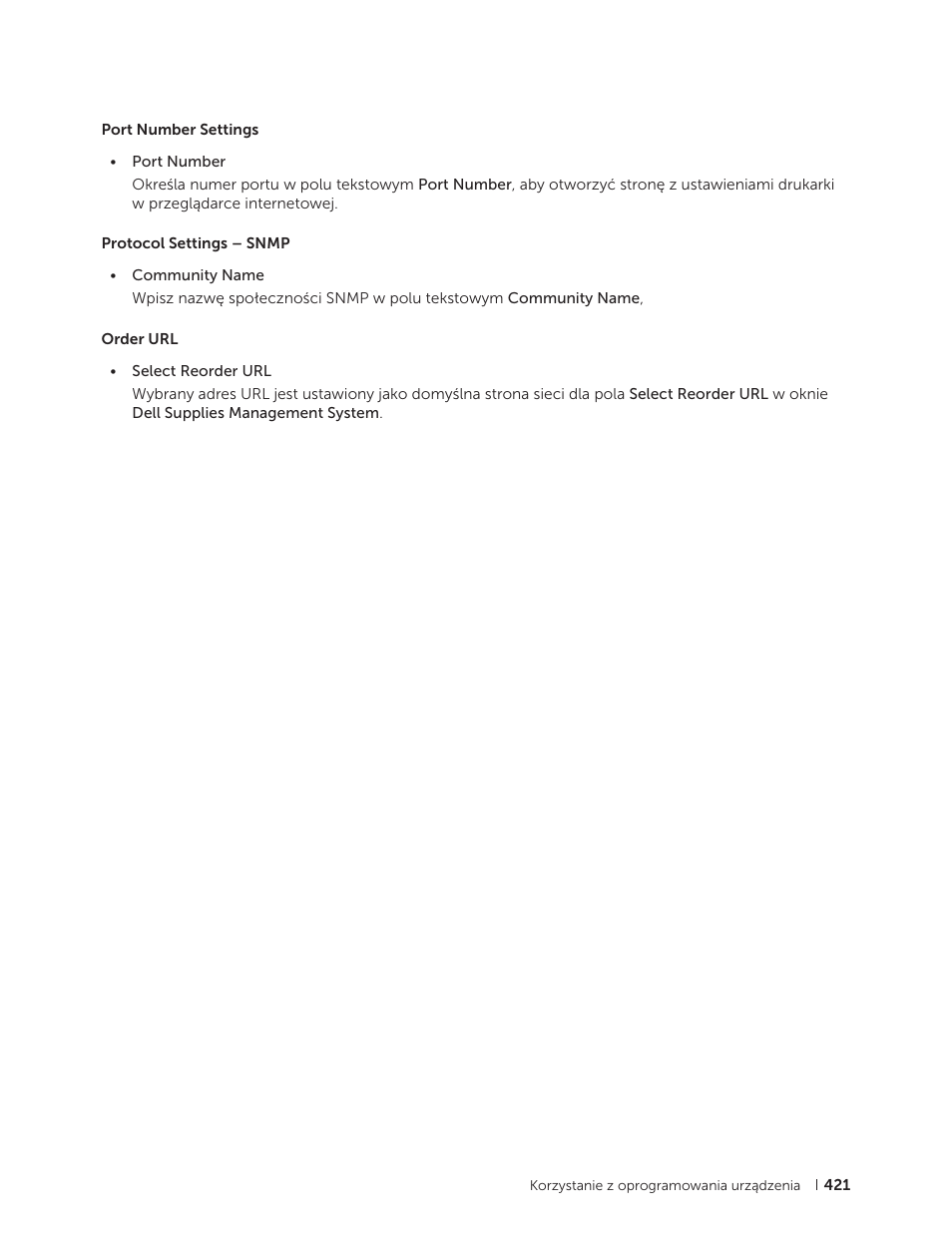Dell C2665dnf Color Laser Printer User Manual | Page 421 / 564