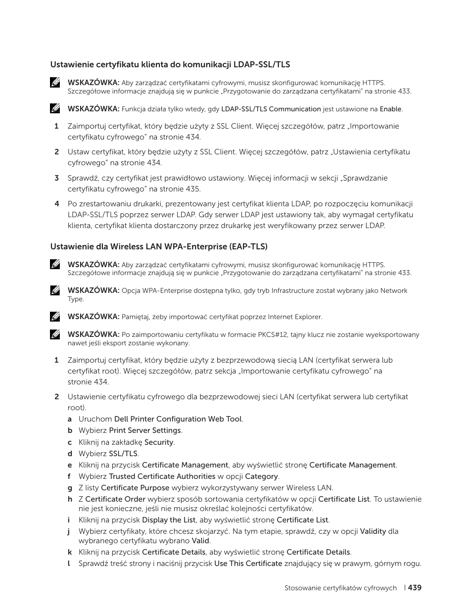 Dell C2665dnf Color Laser Printer User Manual | Page 439 / 564