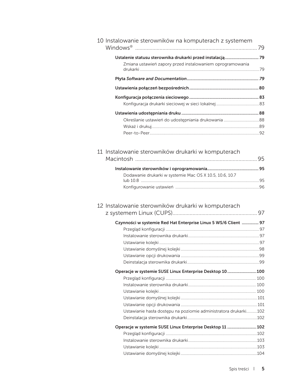 Dell C2665dnf Color Laser Printer User Manual | Page 5 / 564