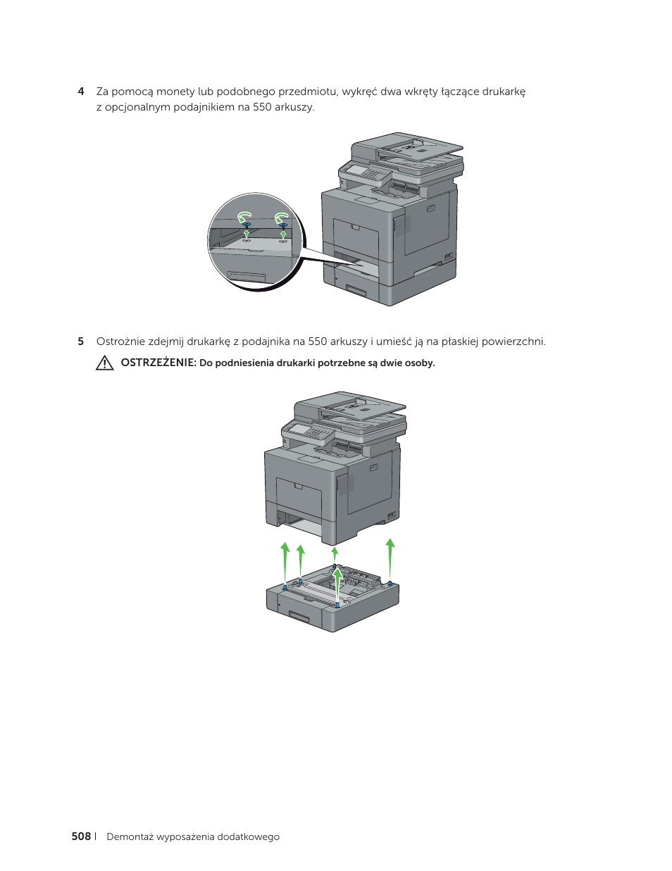 Dell C2665dnf Color Laser Printer User Manual | Page 508 / 564