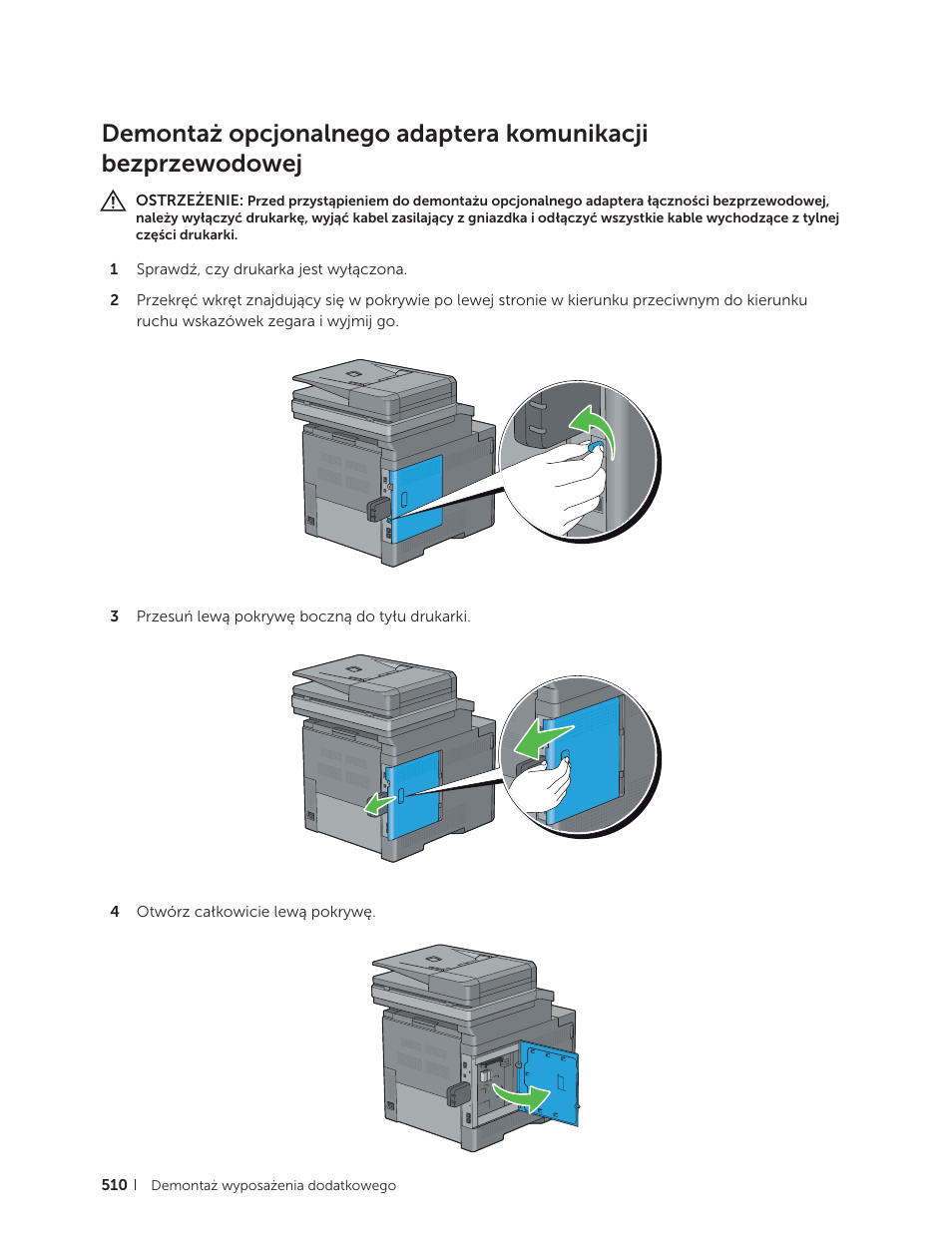 Dell C2665dnf Color Laser Printer User Manual | Page 510 / 564