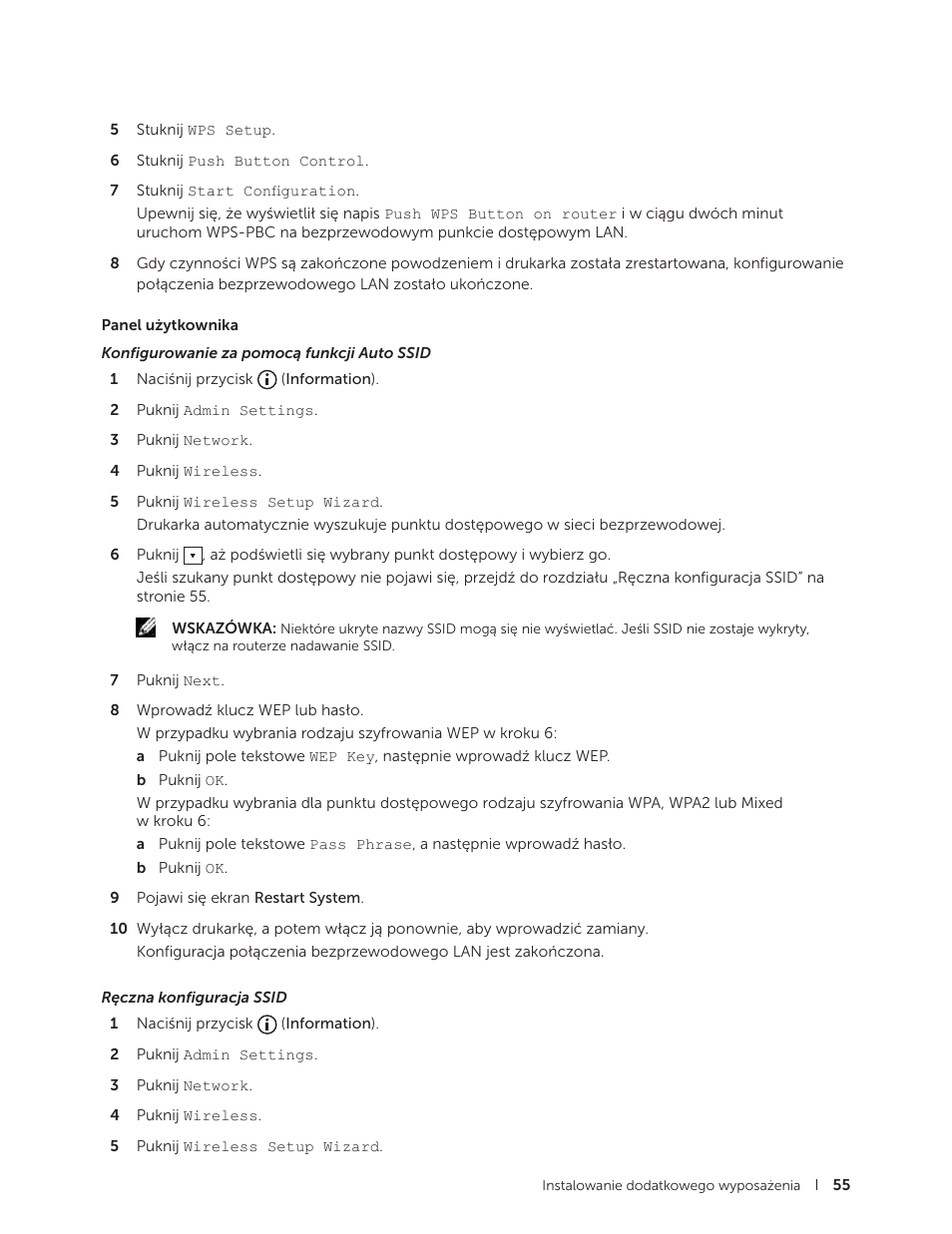 Dell C2665dnf Color Laser Printer User Manual | Page 55 / 564
