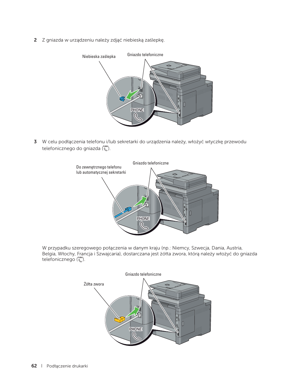 Dell C2665dnf Color Laser Printer User Manual | Page 62 / 564