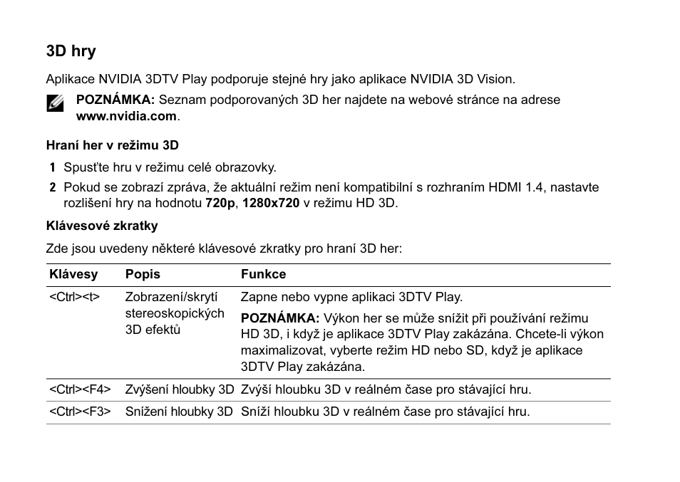 3d hry | Dell XPS 15 (L501X, Late 2010) User Manual | Page 12 / 42