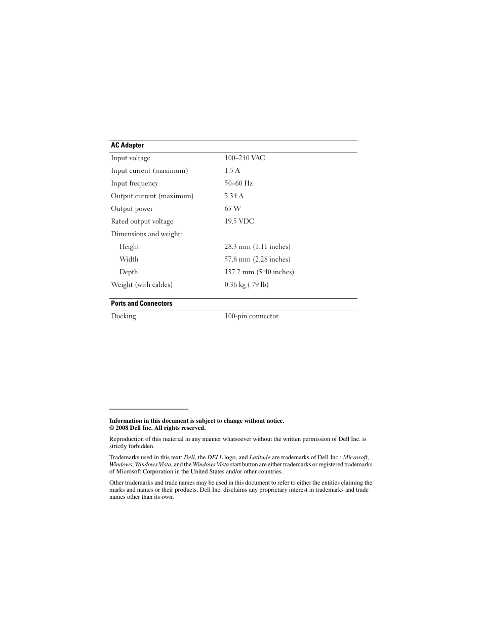 Dell Latitude XT2 (Early 2009) User Manual | Page 6 / 92