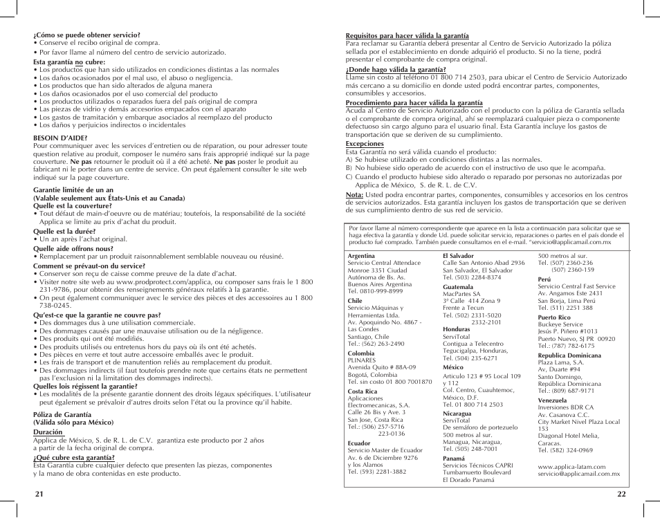 Black & Decker CTO650 User Manual | Page 12 / 13