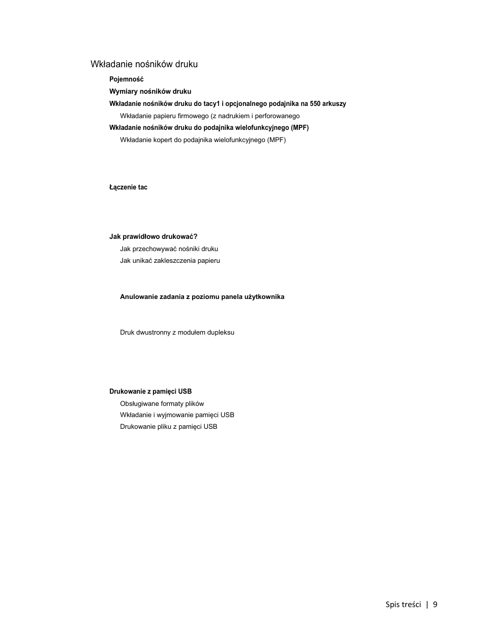 Drukowanie, kopiowanie, skanowanie i faksowanie | Dell C3765dnf Color Laser Printer User Manual | Page 11 / 580