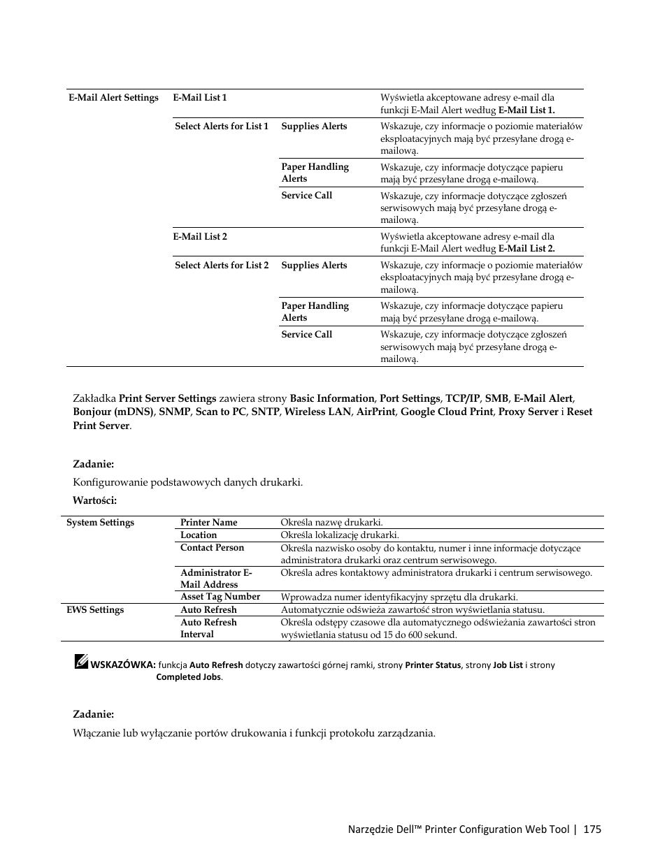 Dell C3765dnf Color Laser Printer User Manual | Page 177 / 580