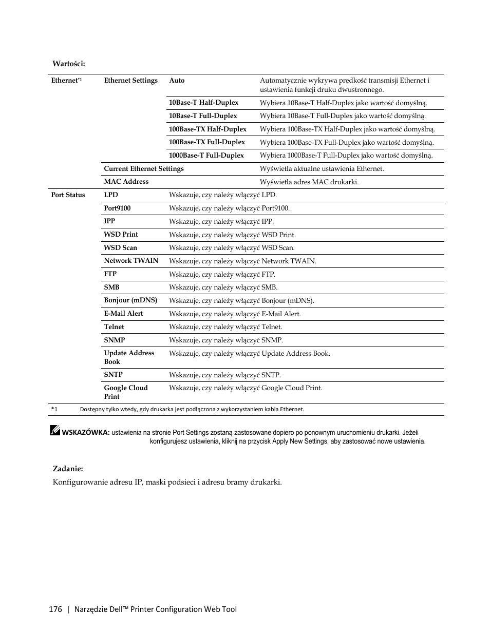 Dell C3765dnf Color Laser Printer User Manual | Page 178 / 580