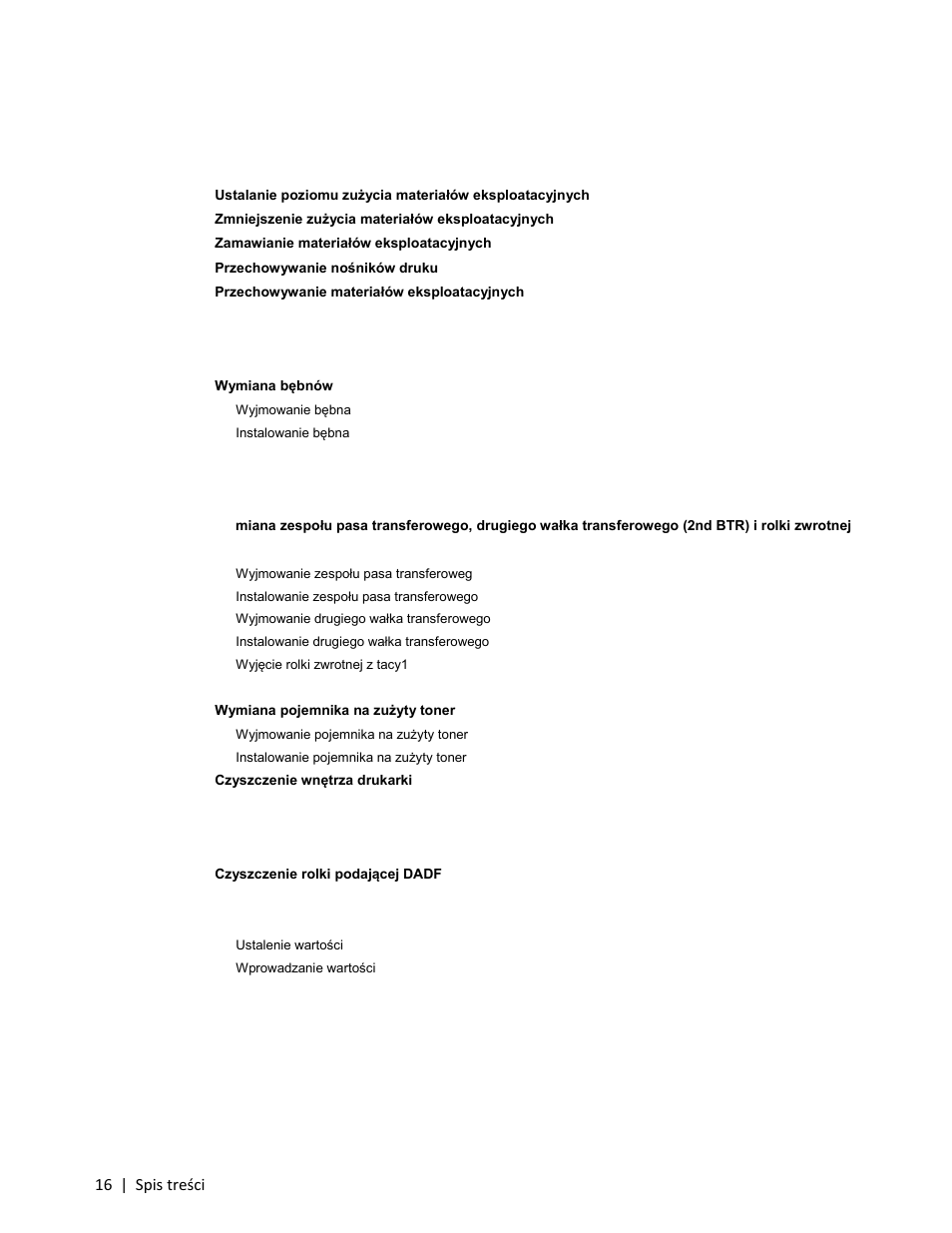 Konserwacja drukarki | Dell C3765dnf Color Laser Printer User Manual | Page 18 / 580