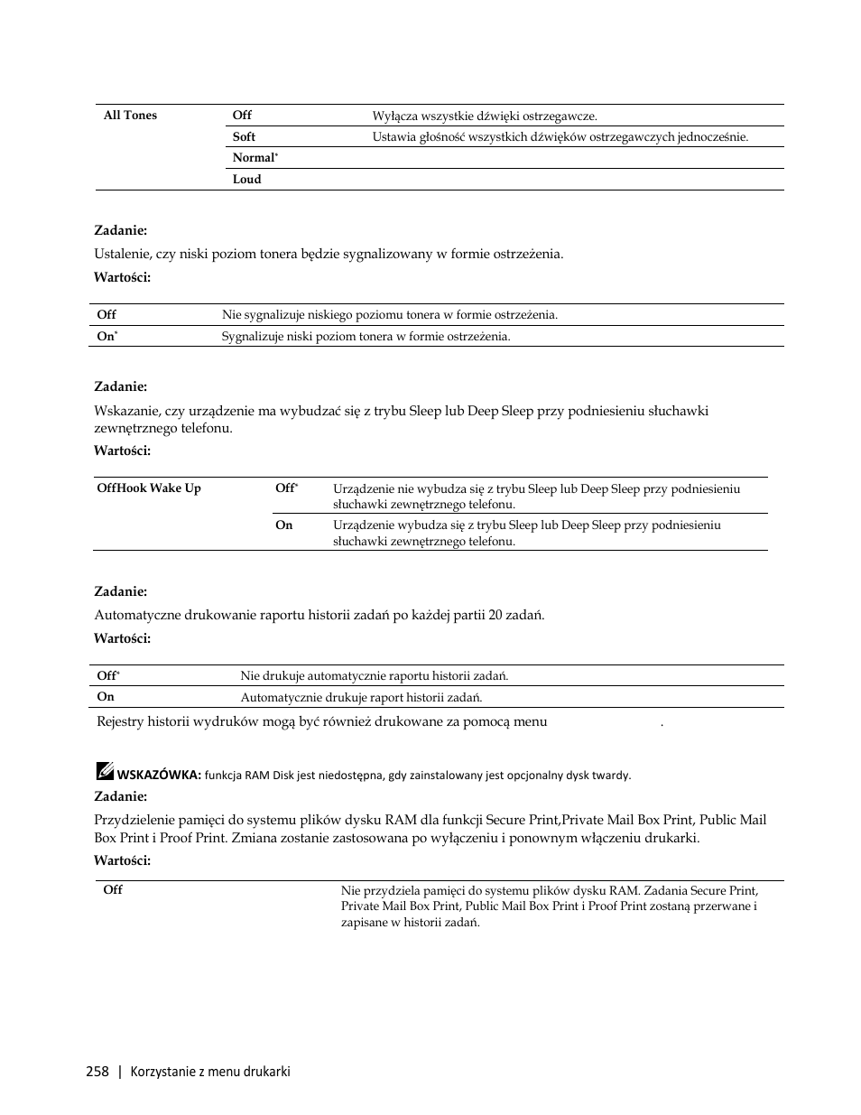 Dell C3765dnf Color Laser Printer User Manual | Page 260 / 580