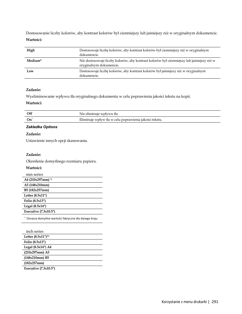 Inch series | Dell C3765dnf Color Laser Printer User Manual | Page 293 / 580