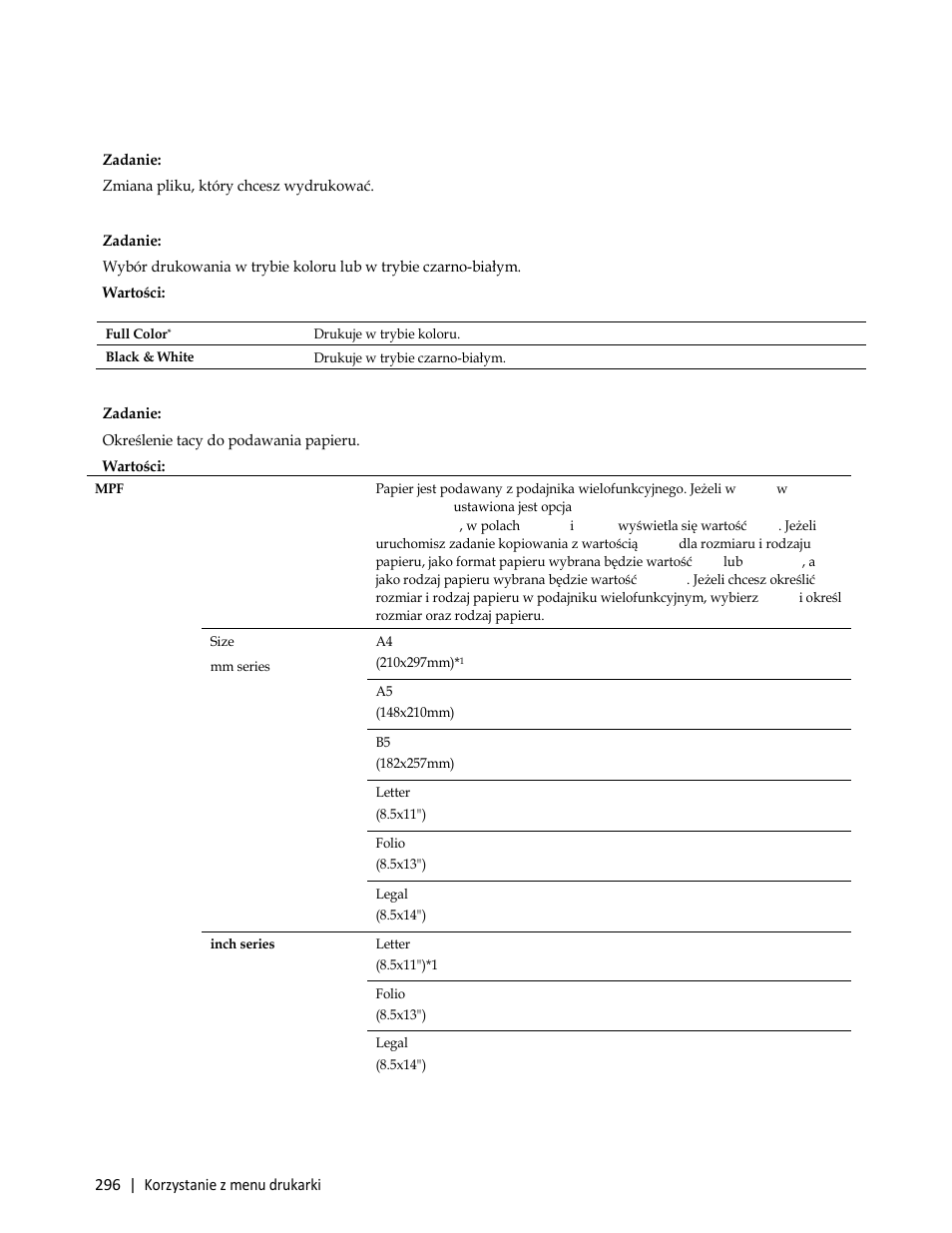Dell C3765dnf Color Laser Printer User Manual | Page 298 / 580