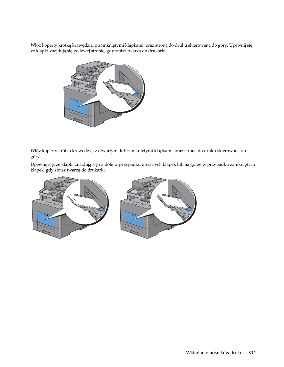 Envelope #10, monarch lub dl | Dell C3765dnf Color Laser Printer User Manual | Page 313 / 580