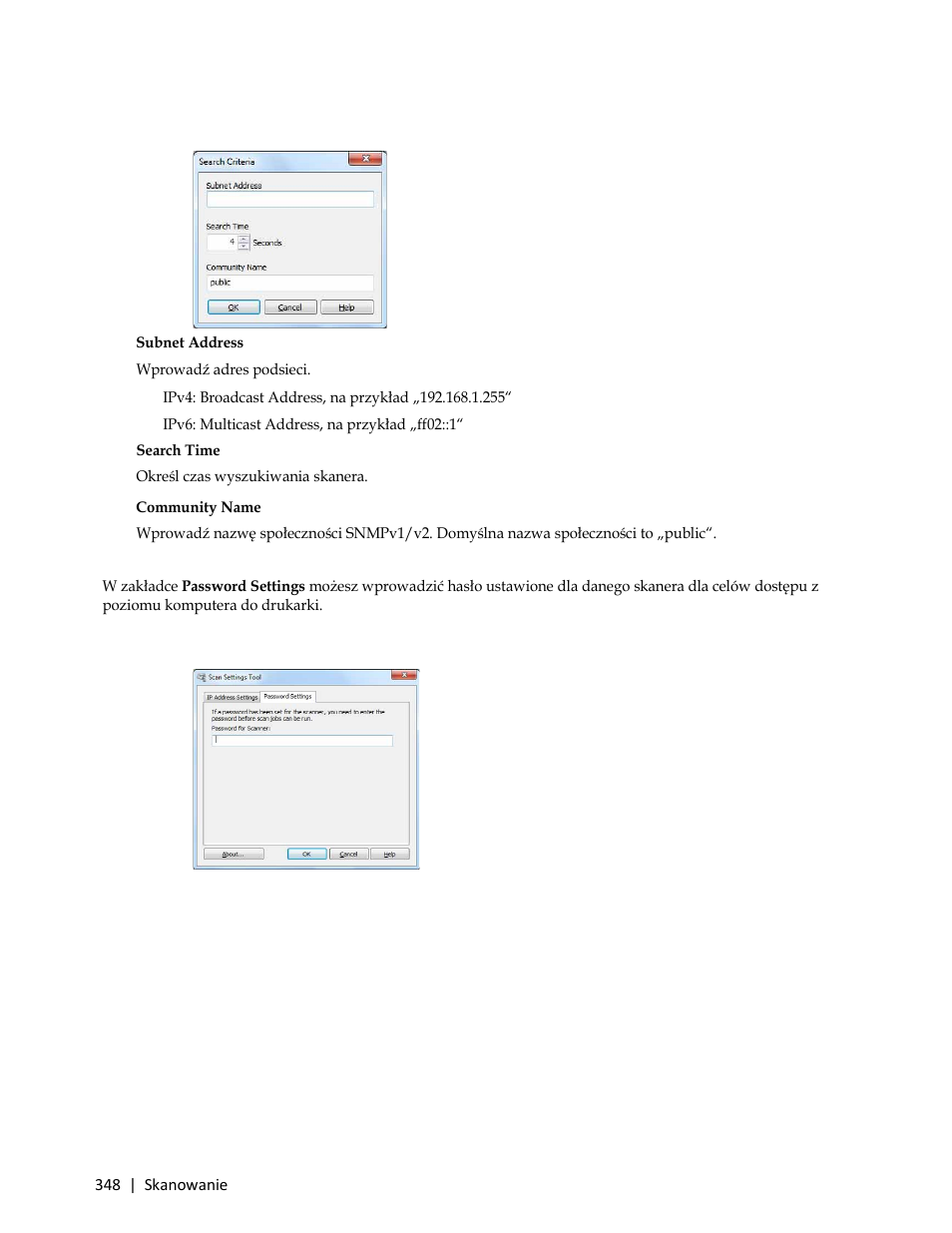 Password setting | Dell C3765dnf Color Laser Printer User Manual | Page 350 / 580