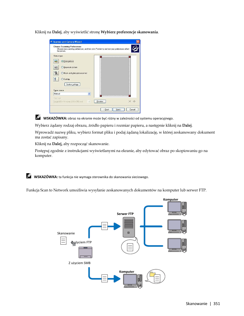 Informacje ogólne | Dell C3765dnf Color Laser Printer User Manual | Page 353 / 580