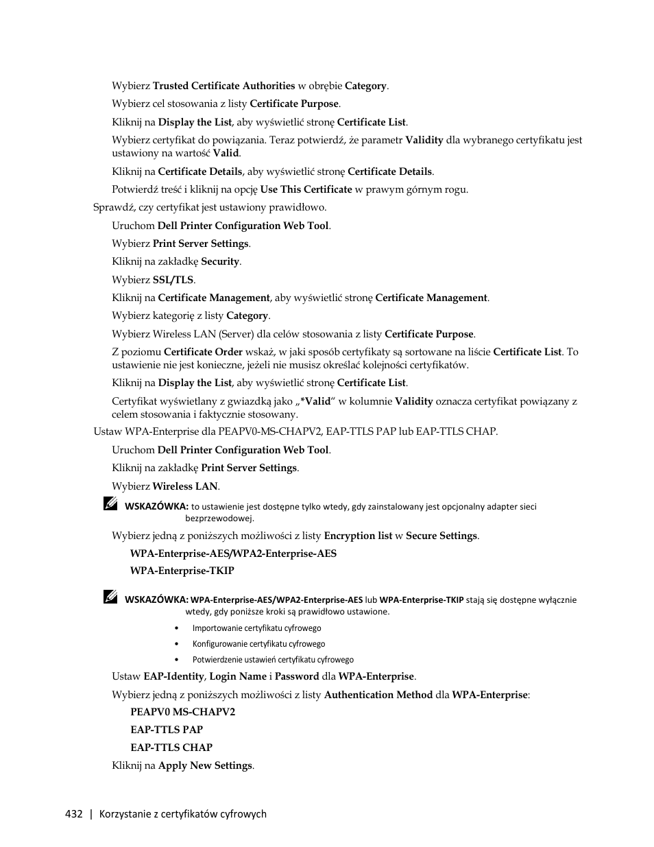 Peapv0 ms-chapv2 | Dell C3765dnf Color Laser Printer User Manual | Page 434 / 580