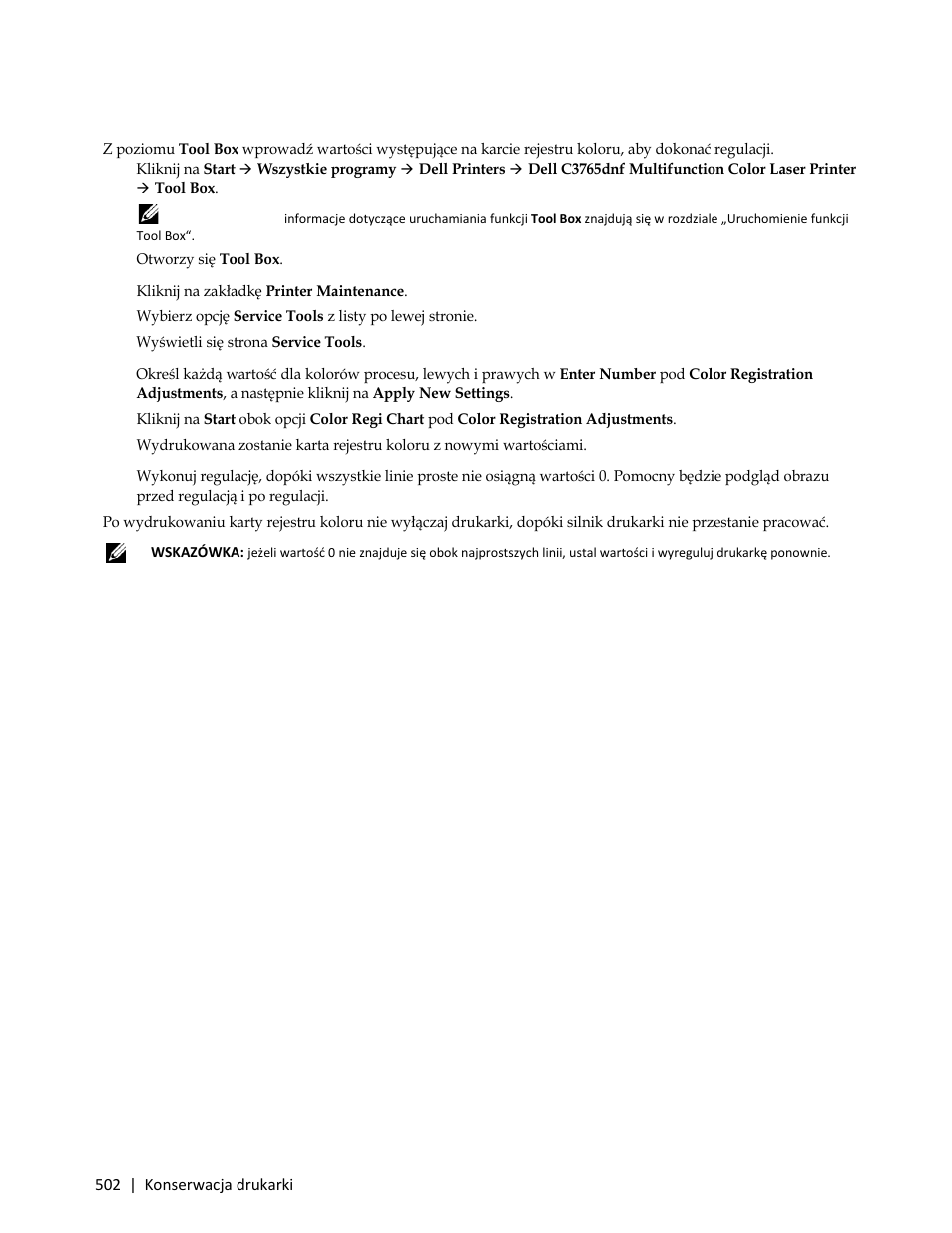 Dell C3765dnf Color Laser Printer User Manual | Page 504 / 580