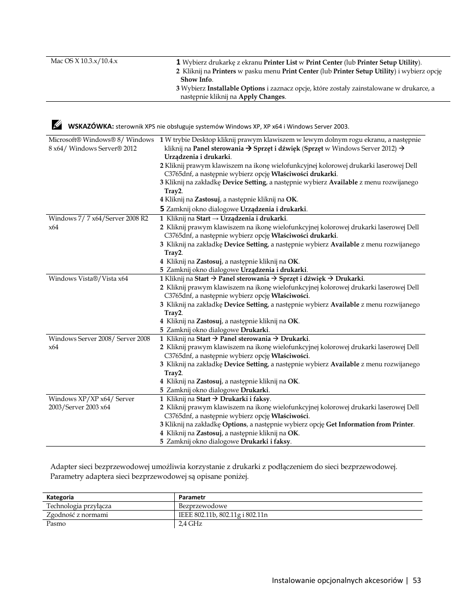 Dell C3765dnf Color Laser Printer User Manual | Page 55 / 580