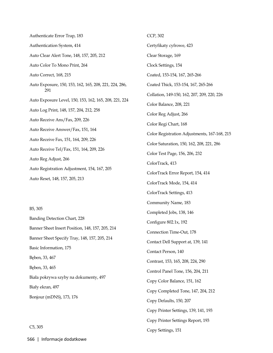 Dell C3765dnf Color Laser Printer User Manual | Page 568 / 580