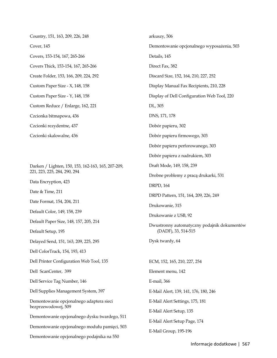 Dell C3765dnf Color Laser Printer User Manual | Page 569 / 580