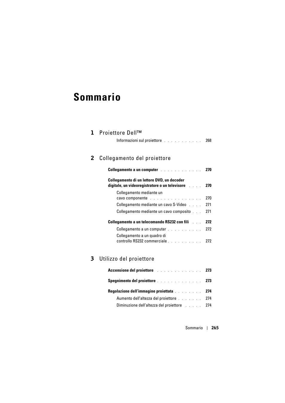 Dell Projector 1200MP User Manual | Page 265 / 904