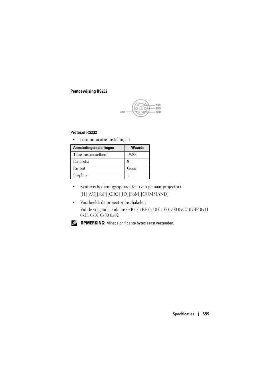 Dell Projector 1200MP User Manual | Page 359 / 904