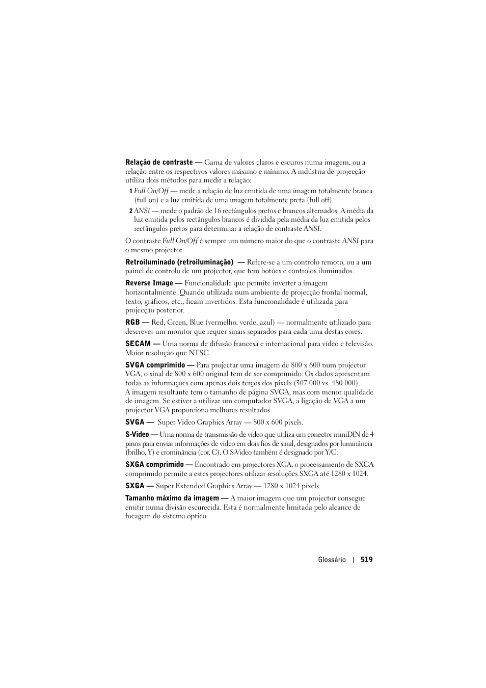 Dell Projector 1200MP User Manual | Page 519 / 904