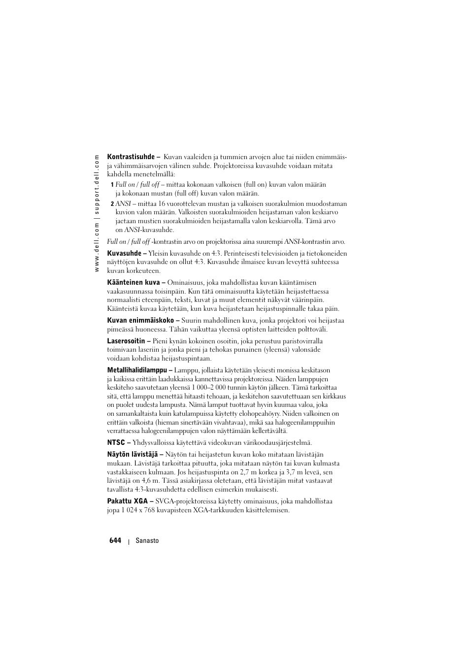 Dell Projector 1200MP User Manual | Page 644 / 904