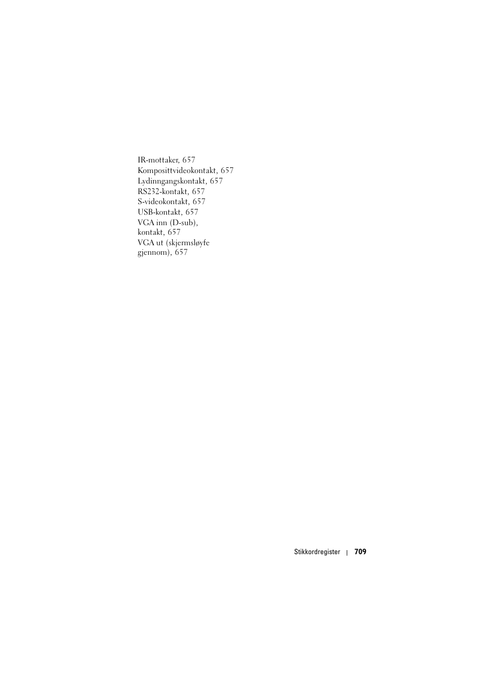 Dell Projector 1200MP User Manual | Page 709 / 904