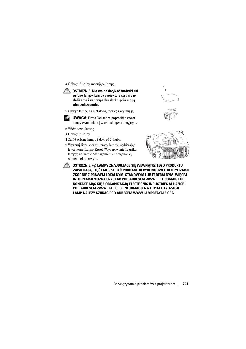 Dell Projector 1200MP User Manual | Page 741 / 904