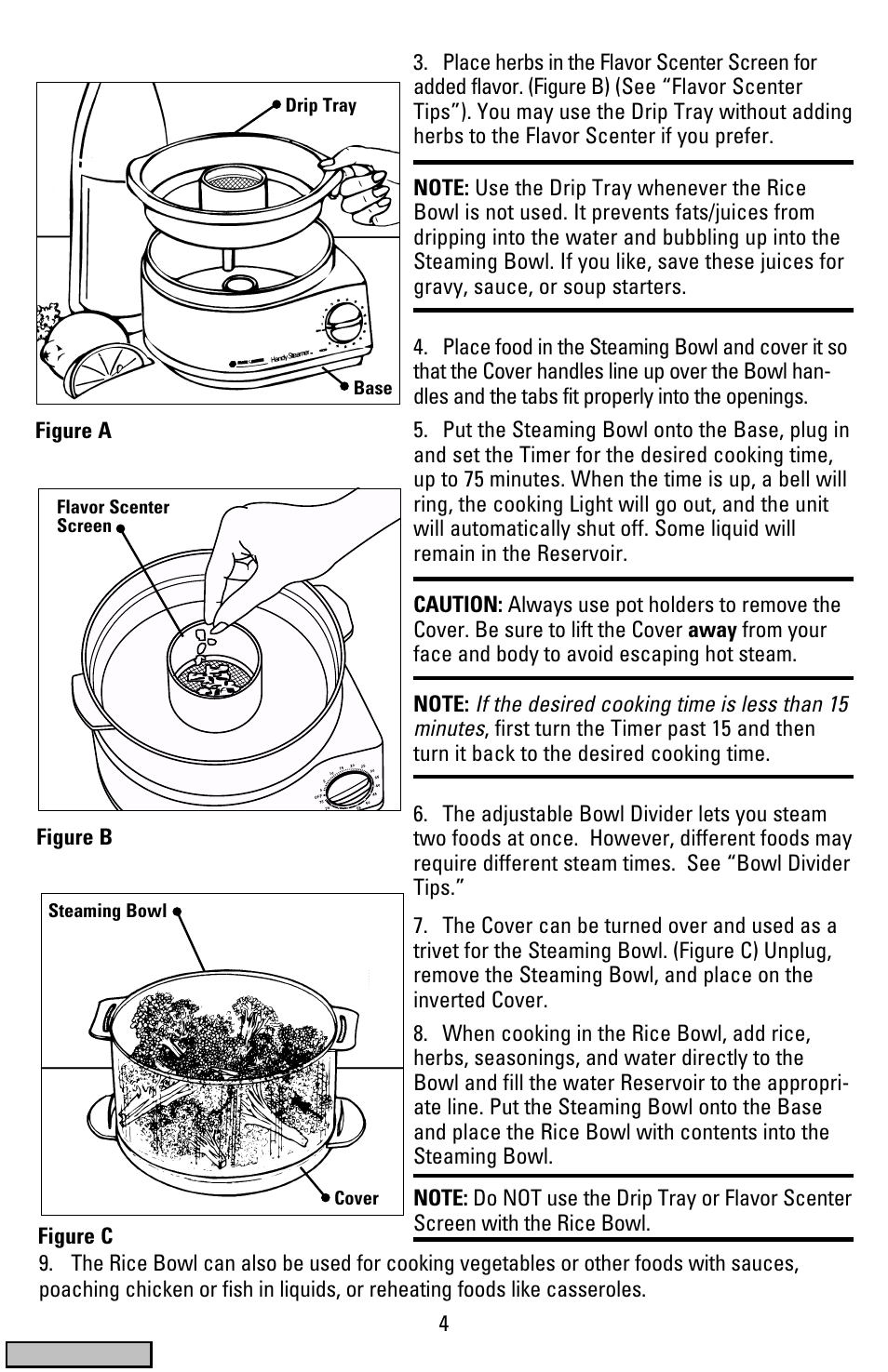 Black & Decker HS900 User Manual | Page 4 / 32