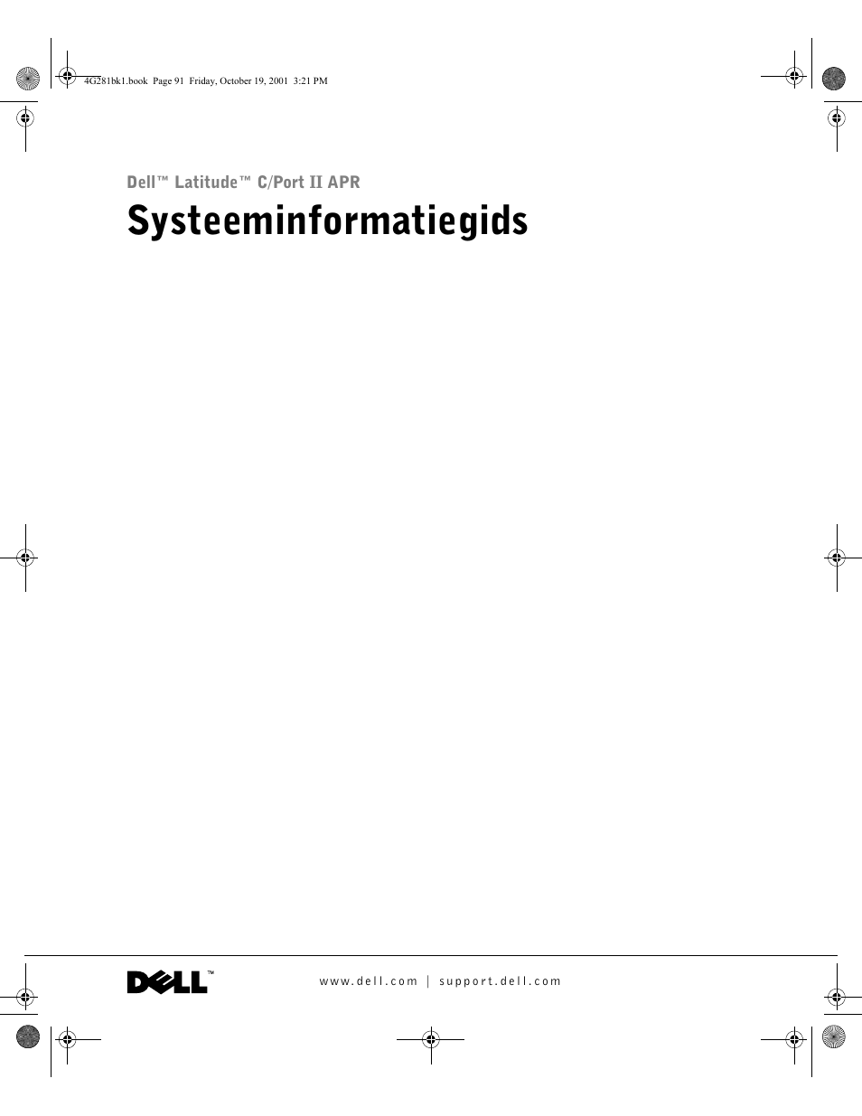 Systeeminformatiegids | Dell C/Port II APR User Manual | Page 93 / 438