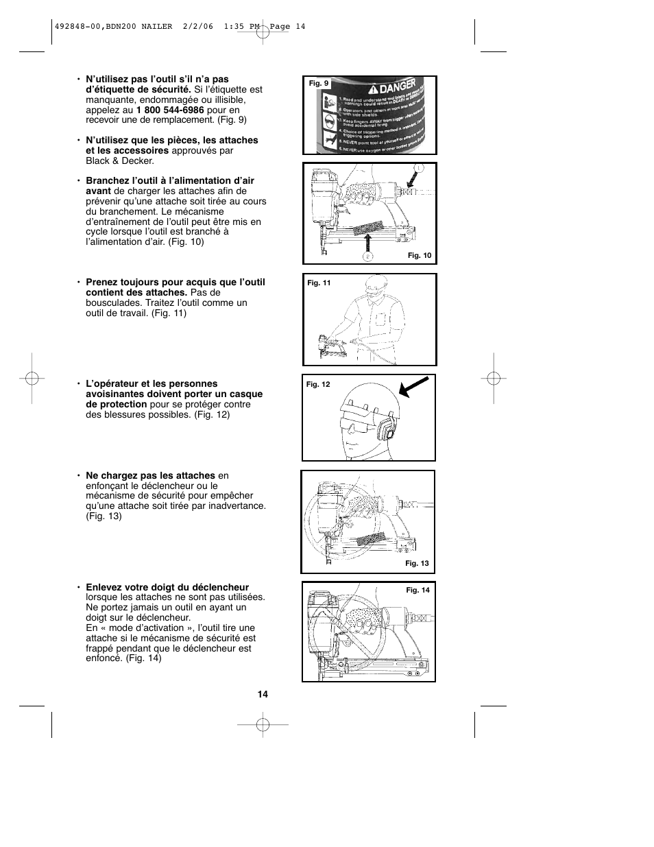 Black & Decker BDN200 User Manual | Page 14 / 34