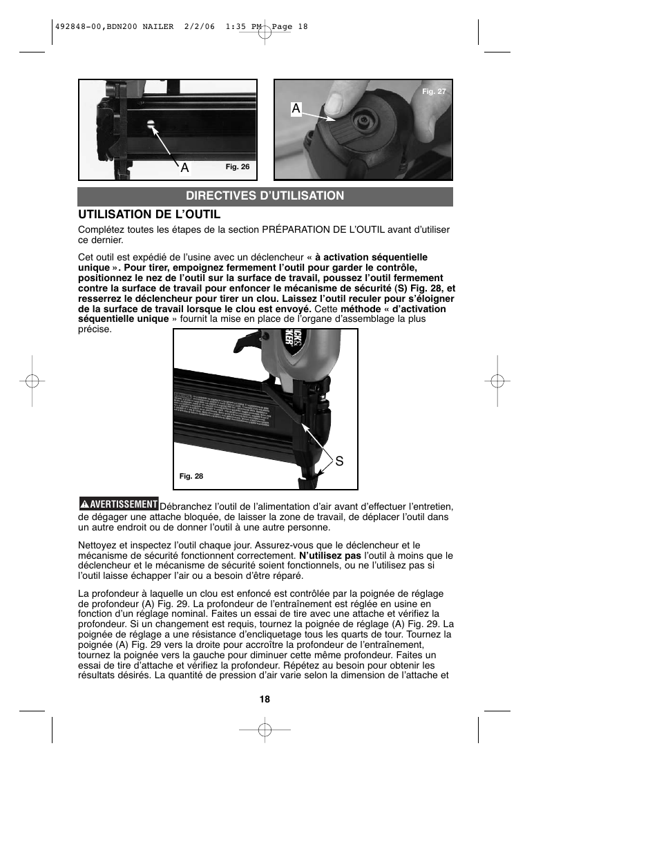 Black & Decker BDN200 User Manual | Page 18 / 34