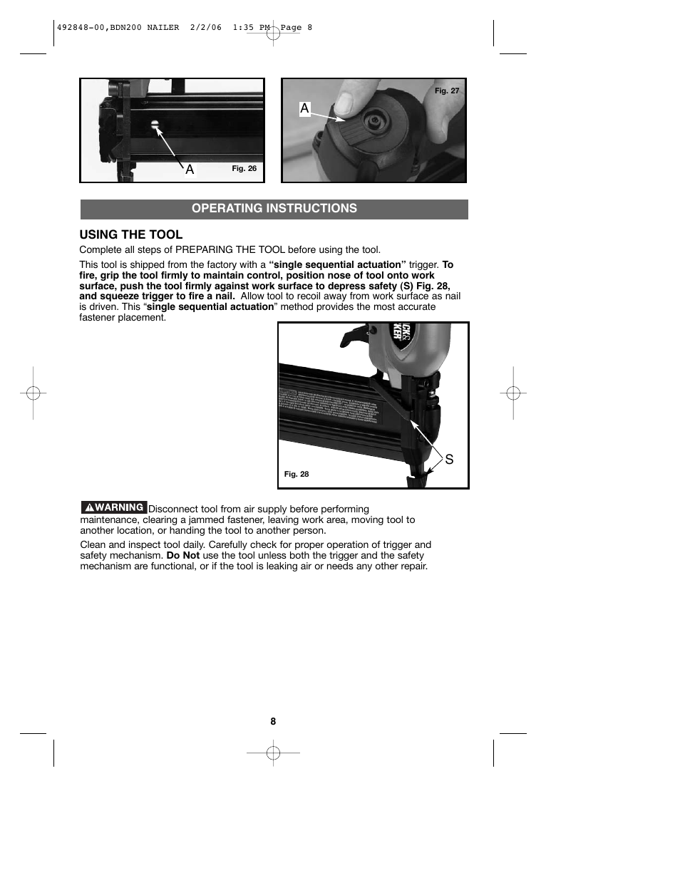 Black & Decker BDN200 User Manual | Page 8 / 34