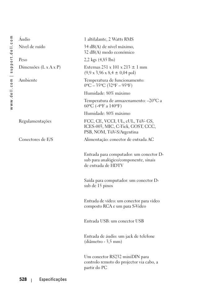 Dell 1100MP User Manual | Page 528 / 976