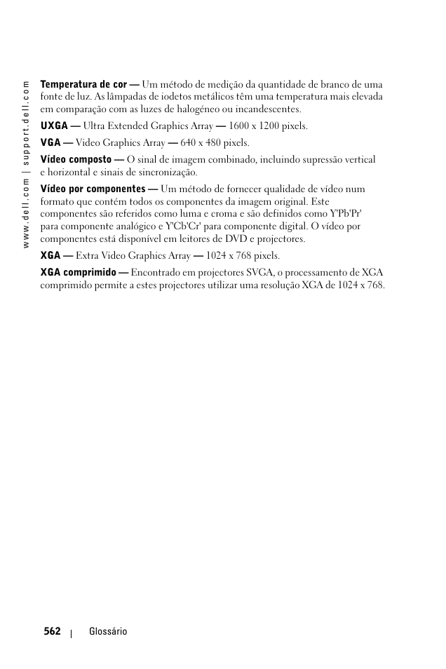 Dell 1100MP User Manual | Page 562 / 976