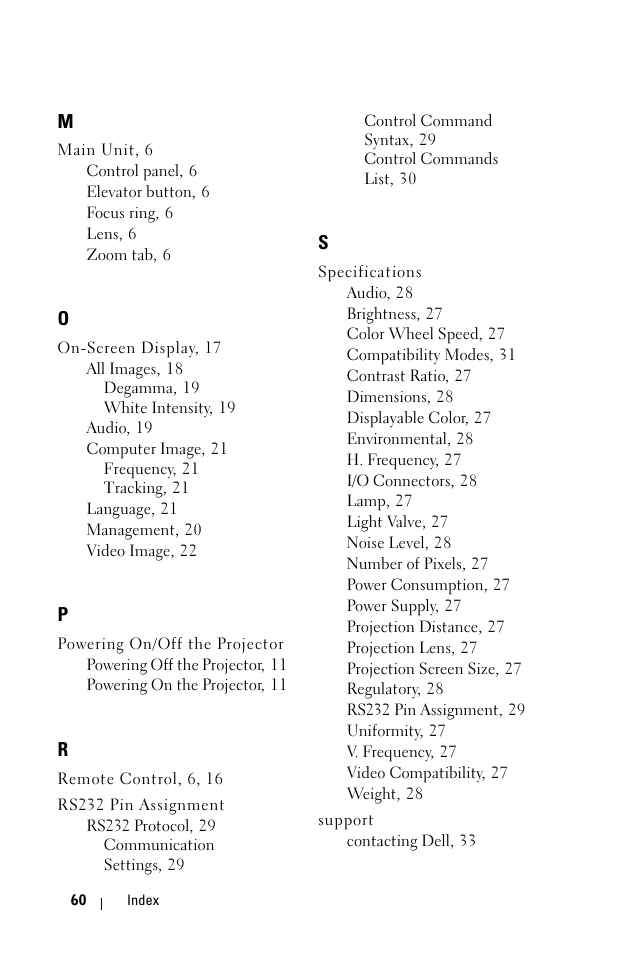 Dell 1100MP User Manual | Page 60 / 976