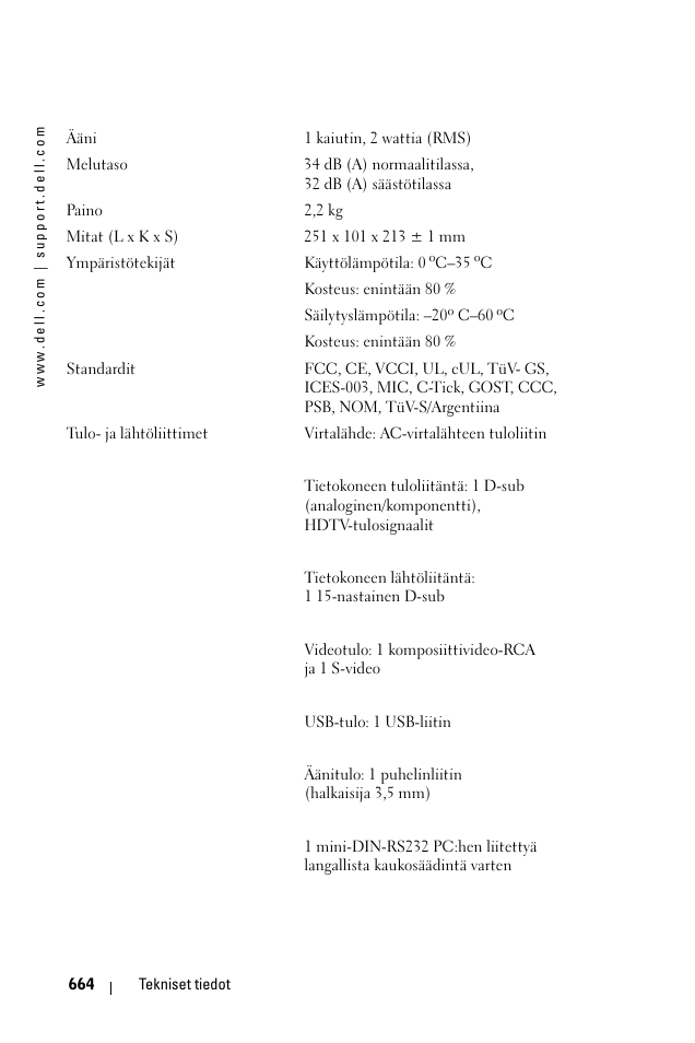 Dell 1100MP User Manual | Page 664 / 976