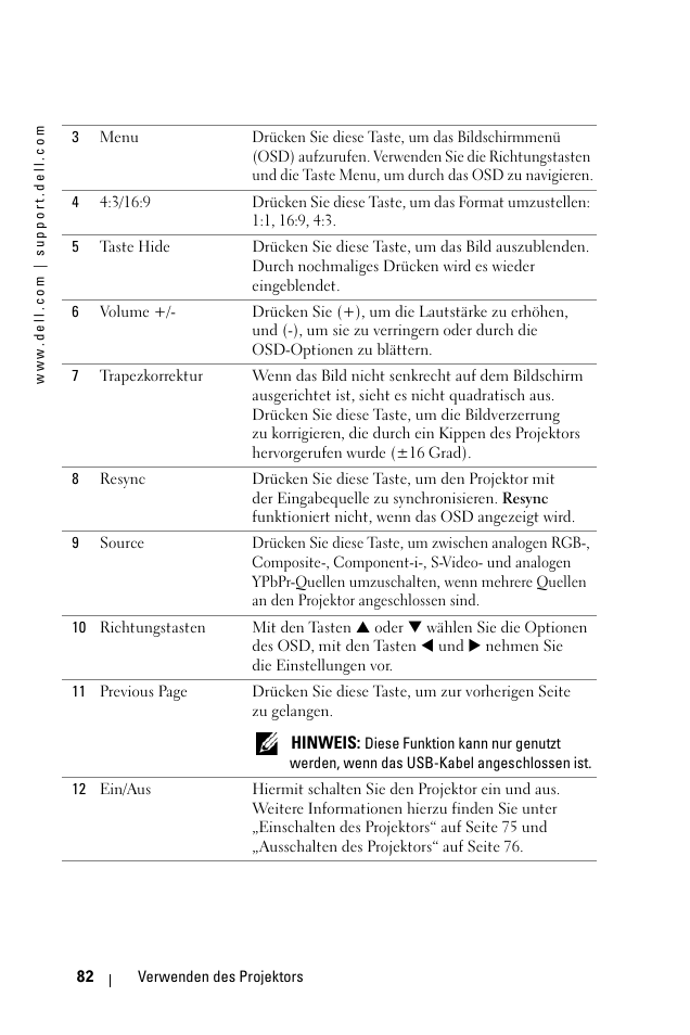 Dell 1100MP User Manual | Page 82 / 976