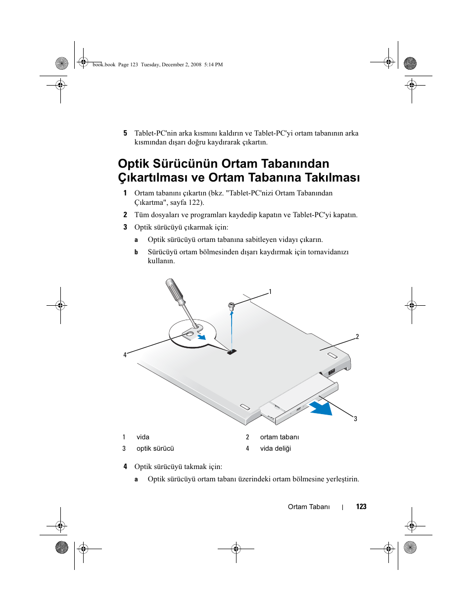 Dell Latitude XT2 (Early 2009) User Manual | Page 125 / 138