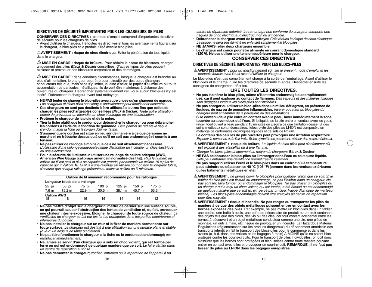 Black & Decker SSL20 User Manual | Page 10 / 21